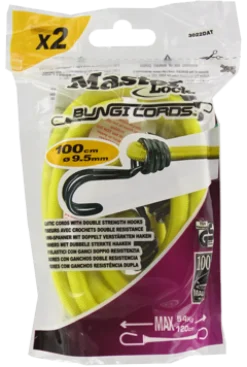 MASTER LOCK Pack de 2 tendeurs 100 cm