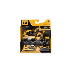 Enfant CAT Pack 5 véhicules 8 Cm