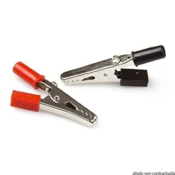 RDI Pince crocodile noir & rouge -