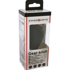 RACESPORT POMMEAU CUIR NOIR - 2505GRB -