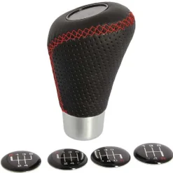CAR+ POMMEAU SPORT NOIR ROUGE + PASTILLE CHANGEABLE - 2505GRR -