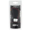 CAR+ POMMEAU SPORT NOIR ROUGE + PASTILLE CHANGEABLE - 2505GRG -
