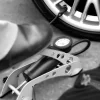 MICHELIN Pompe à pied à manomètre standard -