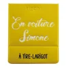ZIGOH! PORTE VIGNETTE ASSURANCE JAUNE