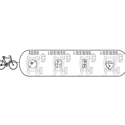 MONTBLANC Porte-vélo Roof Ride XXL - 1 vélo