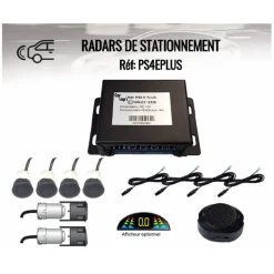 CSD Radar Aide Stationnement 4 Capteurs -