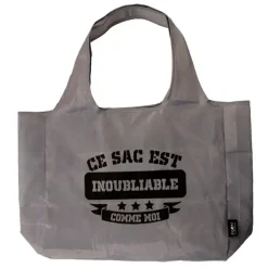ZIGOH! SAC PLIABLE GRIS - ZIG370INOUÂ GRIS - ZIGOH