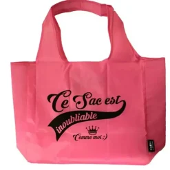 ZIGOH! SAC PLIABLE ROSE - ZIG370INOUÂ ROSE - ZIGOH
