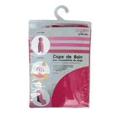 ZIGOH! Serviette de plage rose