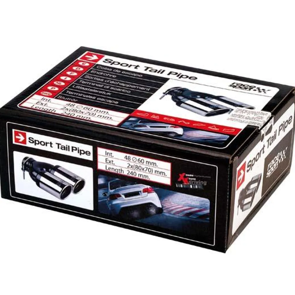 RACESPORT Sortie echappement inox -