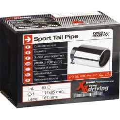 RACESPORT Sortie echappement oval -