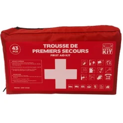 JMB Trousse de premiers secours 43 pièces